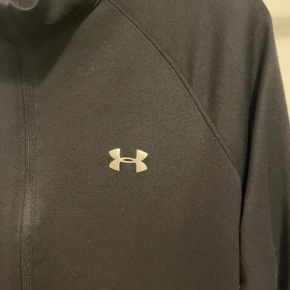 Under Armour Women's Quarter Zip Long Sleeve Pullover Size Large Pre-Owned - Picture 2 of 6